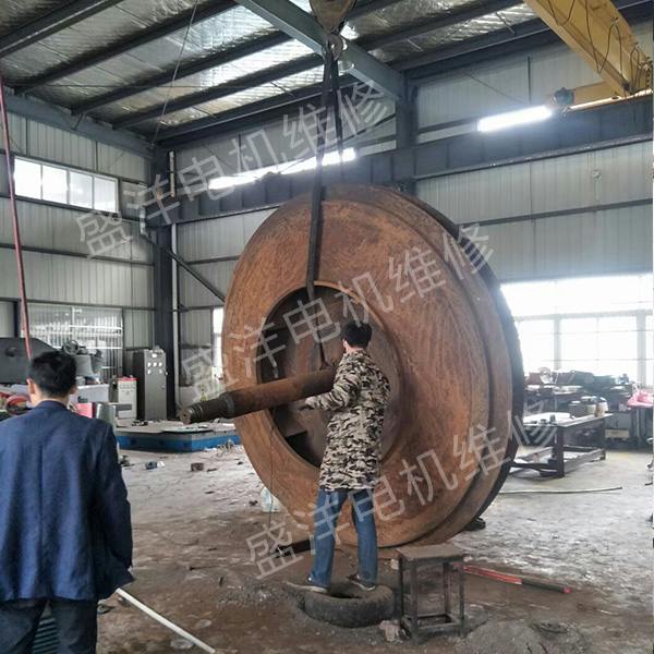 芜湖风机维修现场